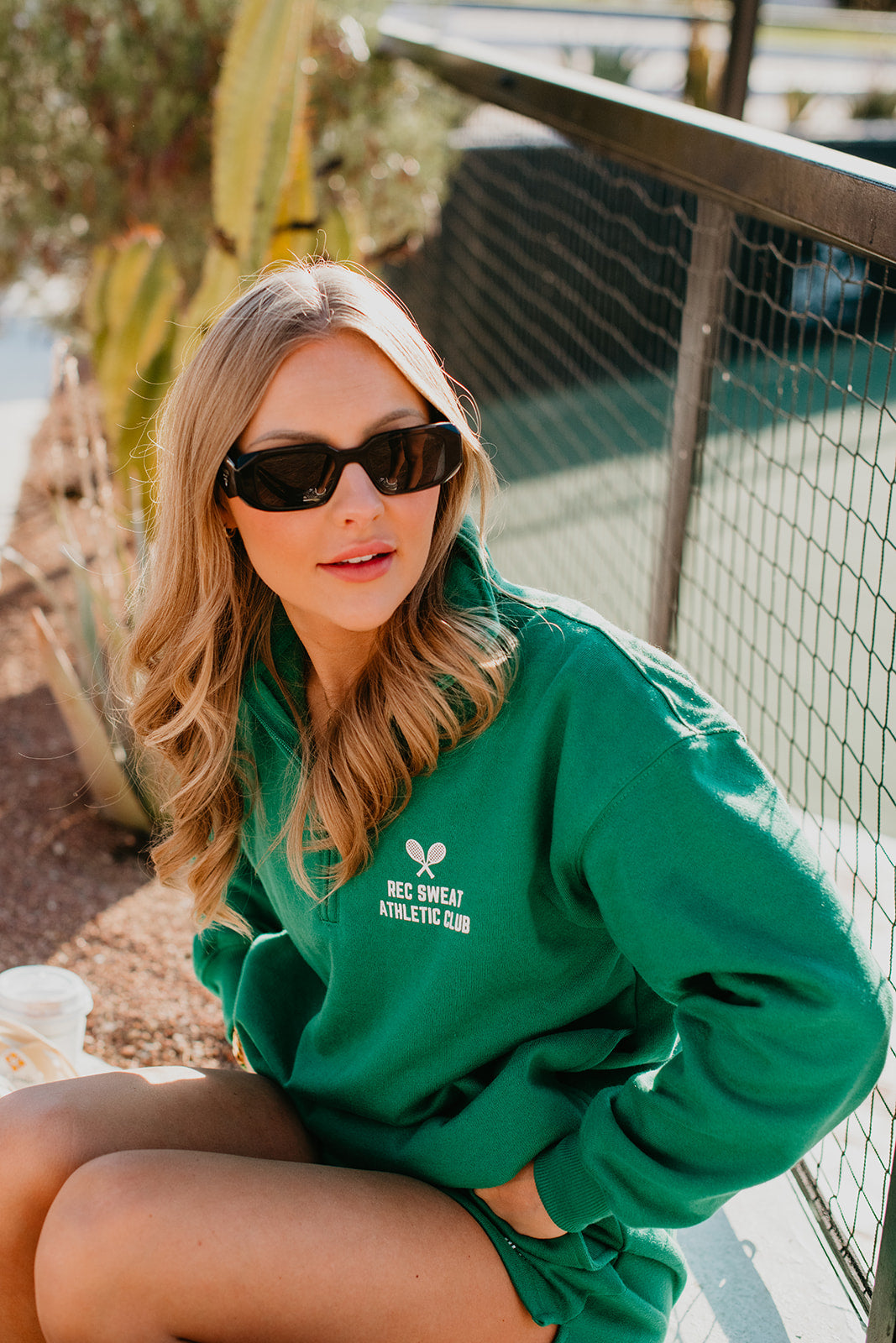 Athletic Club Quarter Zip - Hampton Green