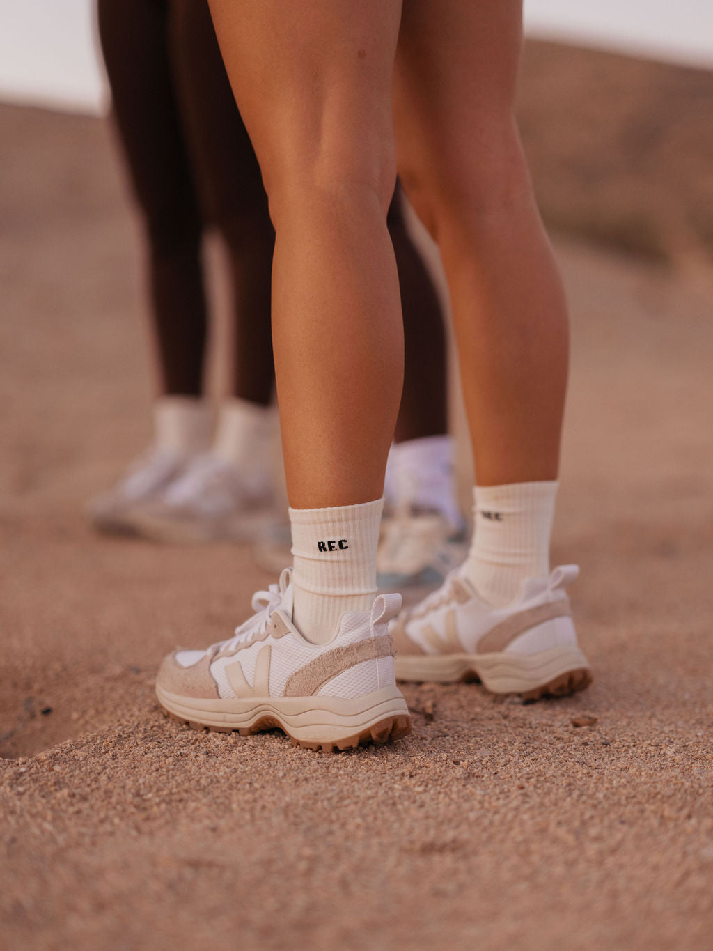 Unisex Calf Socks - Neutrals