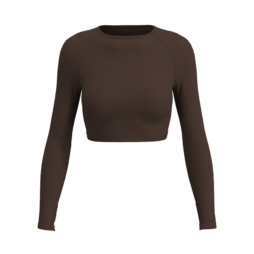 Sculpt Long Sleeve Crop