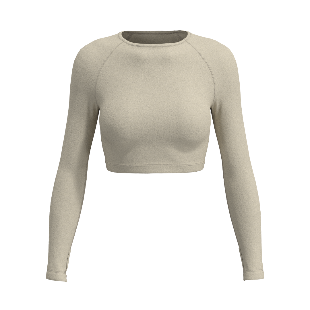 Sculpt Long Sleeve Crop