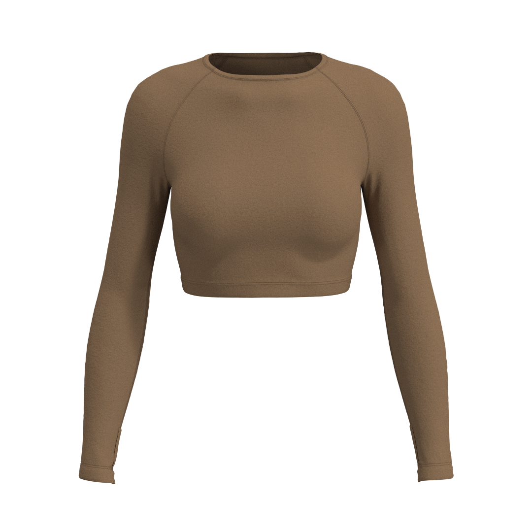 Sculpt Long Sleeve Crop